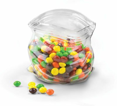 Plastic "Bag" Glass Bowl