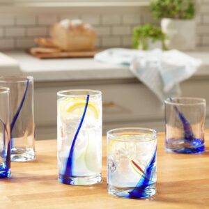 Blue Flair Glassware