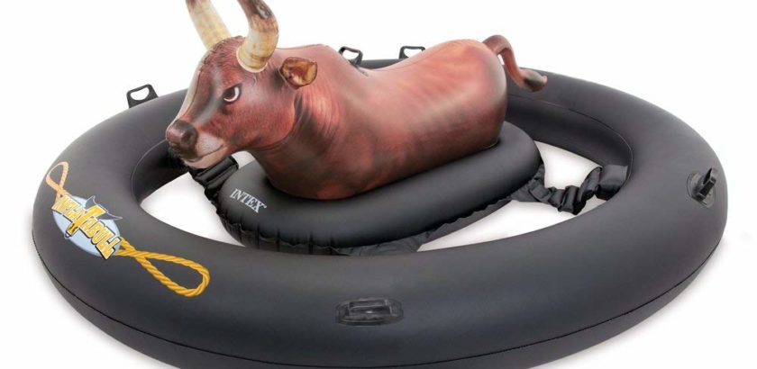 Inflatable Bull Pool Toy