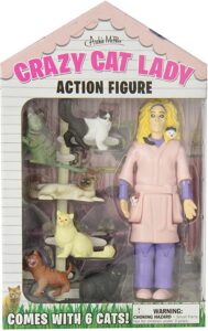 Crazy Cat Lady Action Figure