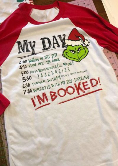 Grinch To-Do List Baseball Shirt