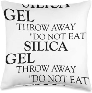 Silica Gel Throw Pillow