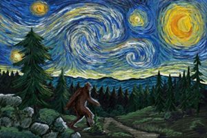 Starry Night and Bigfoot