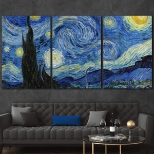 Starry Night Panel Wall Art