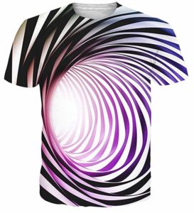 Swirly Optical Illusion T-Shirt