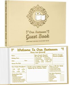 Bathroom Guest Book