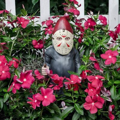 Horror Movie Garden Gnome