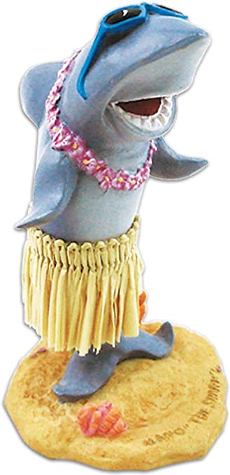 Hula Shark Dashboard Doll